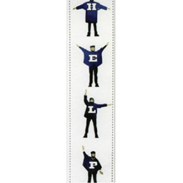 planet waves guitar straps planet waves 2.5inch help beatles collection leather guitar strap