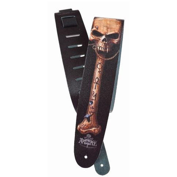 planet waves guitar straps planet waves 25lal03 nailed leather guitar strap  2.5inch