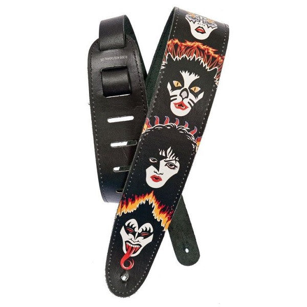 Planet Waves Guitar Straps Planet Waves 25LK04 Kiss-Rock and Roll Over Guitar Strap (2.5inch)