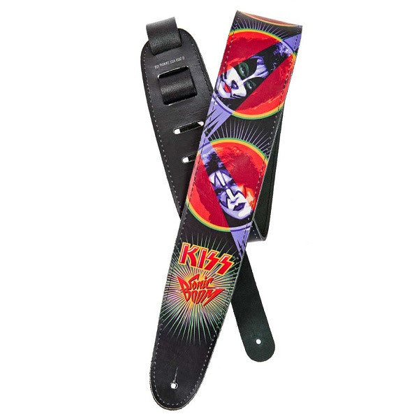 planet waves guitar straps planet waves 25lk07 kiss-sonic boom guitar strap (2.5inch)