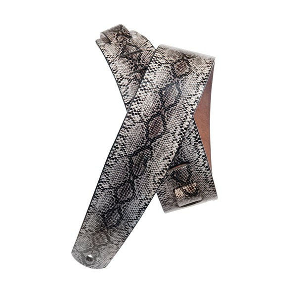 planet waves guitar straps planet waves 25snk01 leather guitar strap, python