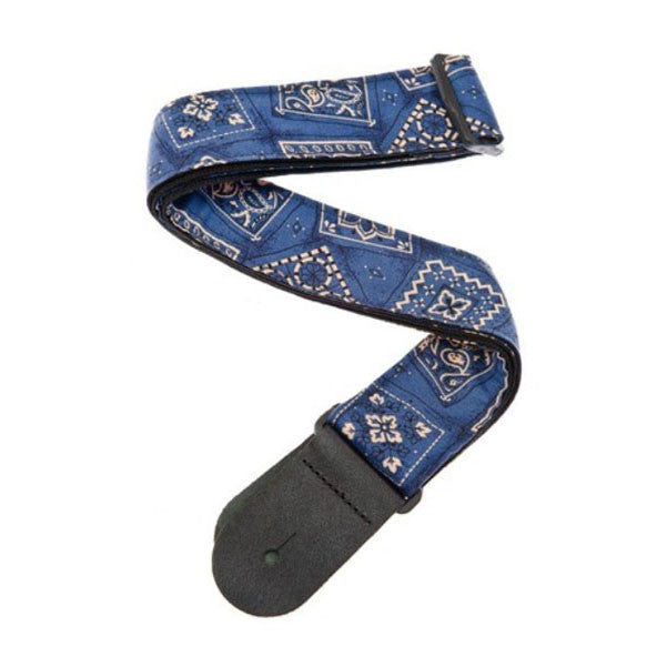 planet waves guitar straps planet waves 50g03 50mm bandana blue guitar strap