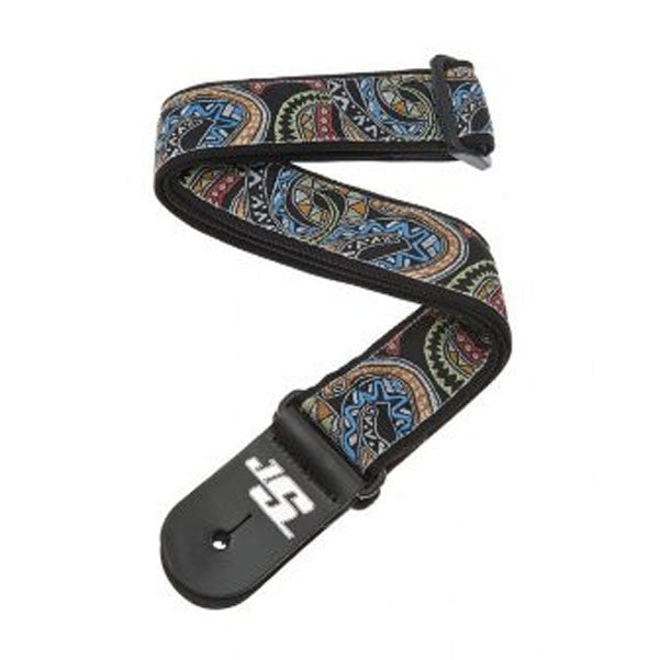 planet waves guitar straps planet waves 50js04 joe satriani/snakes mosaic guitar strap