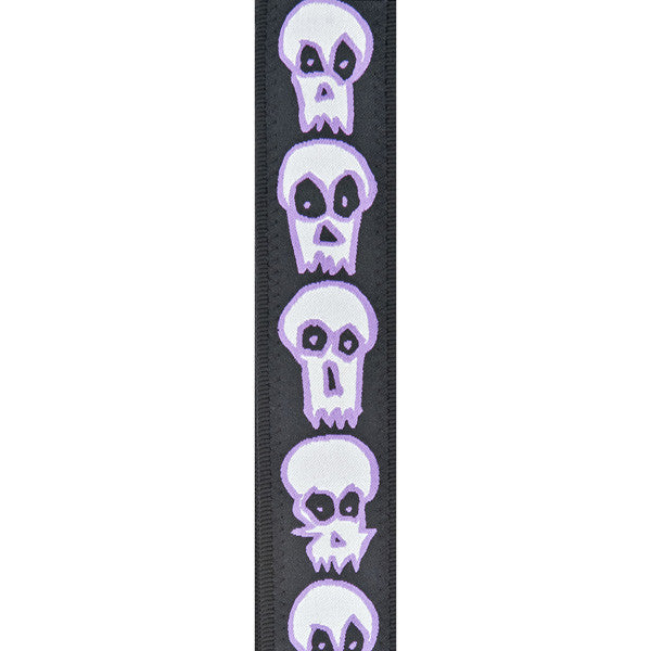 planet waves guitar straps planet waves 50mm 50js07 joe satriani/skulls guitar strap