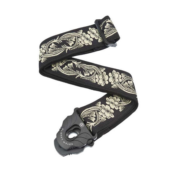 planet waves guitar straps planet waves 50plg03 planet lock guitar strap - rainforest