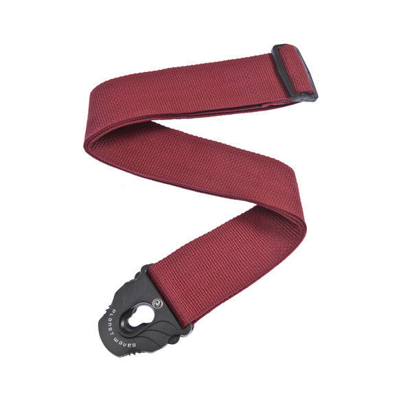planet waves guitar straps red planet waves pwspl planet lock 50 mm polypropylene guitar strap      #color_red