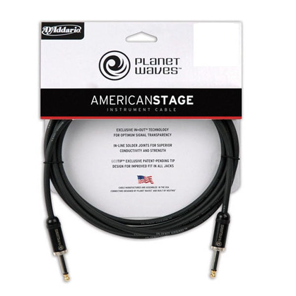 Planet Waves Instrument Cables Planet Waves PW-AMSG-15 American Stage Instrument Cable 4.5 Metres