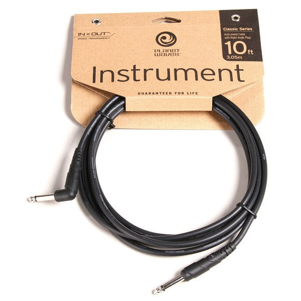 planet waves instrument cables planet waves pw-cgtra-10 classic series instrument cable (10 ft.)