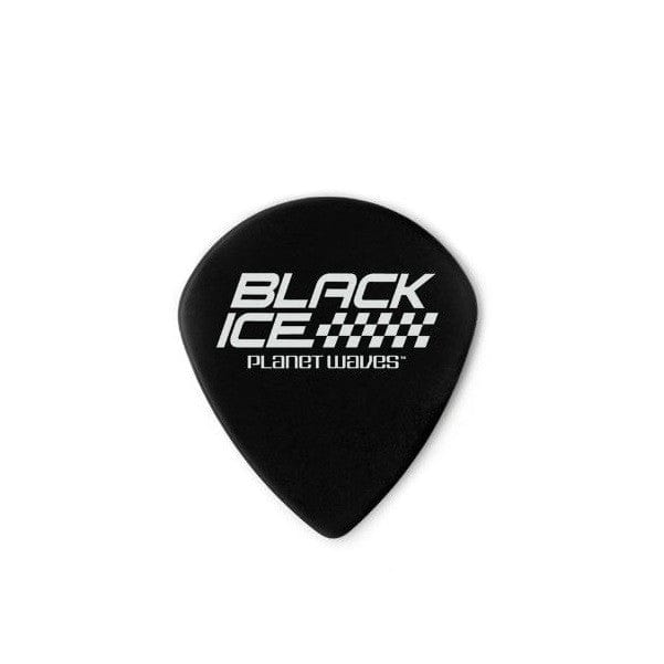 Planet Waves Picks Light Planet Waves 3DBK Black Ice Guitar Picks - Pack of 10 Packs