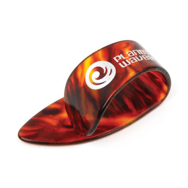 planet waves picks medium planet waves 5csh shell guitar thumbpick - pack of 10 picks   