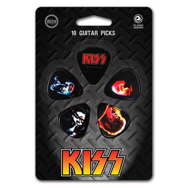 planet waves picks planet waves 1cbk2-10k3 kiss alive ii - light guitar pick