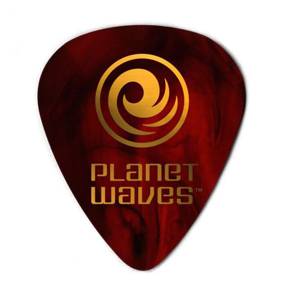 planet waves picks planet waves 1csh2 celluloid standard guitar picks (packs of 10)