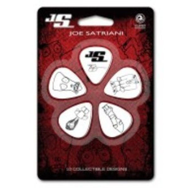 planet waves picks planet waves 1cwh6-10js white heavy joe satriani signature guitar pick