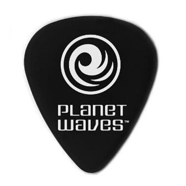 Planet Waves Picks Planet Waves 1DBK7  Duralin Extra Heavy Black Guitar Pick 10 picks