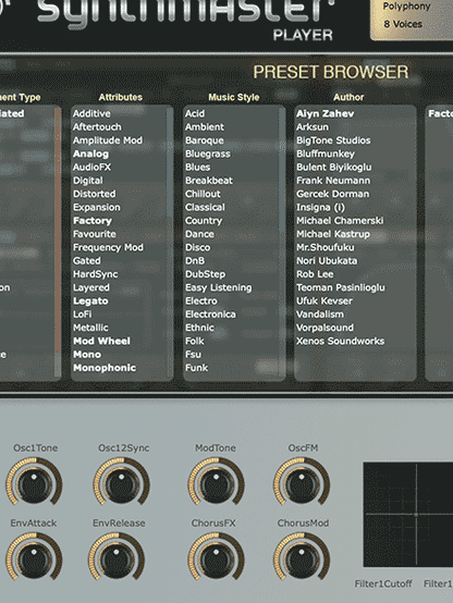KV331 SynthMaster 2 Player Synthesizer