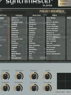 KV331 SynthMaster 2 Player Synthesizer