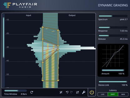 PLAYFAIR AUDIO Virtual Processors Playfair Audio Dynamic Grading: Dynamic Grading Plugin
