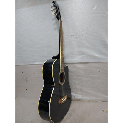 pluto acoustic guitars pluto hw39c-201p electro acoustic guitar - open box b stock