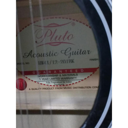 Pluto Acoustic Guitars Pluto HW41-12-201 12-String Jumbo Acoustic Guitar - Open Box