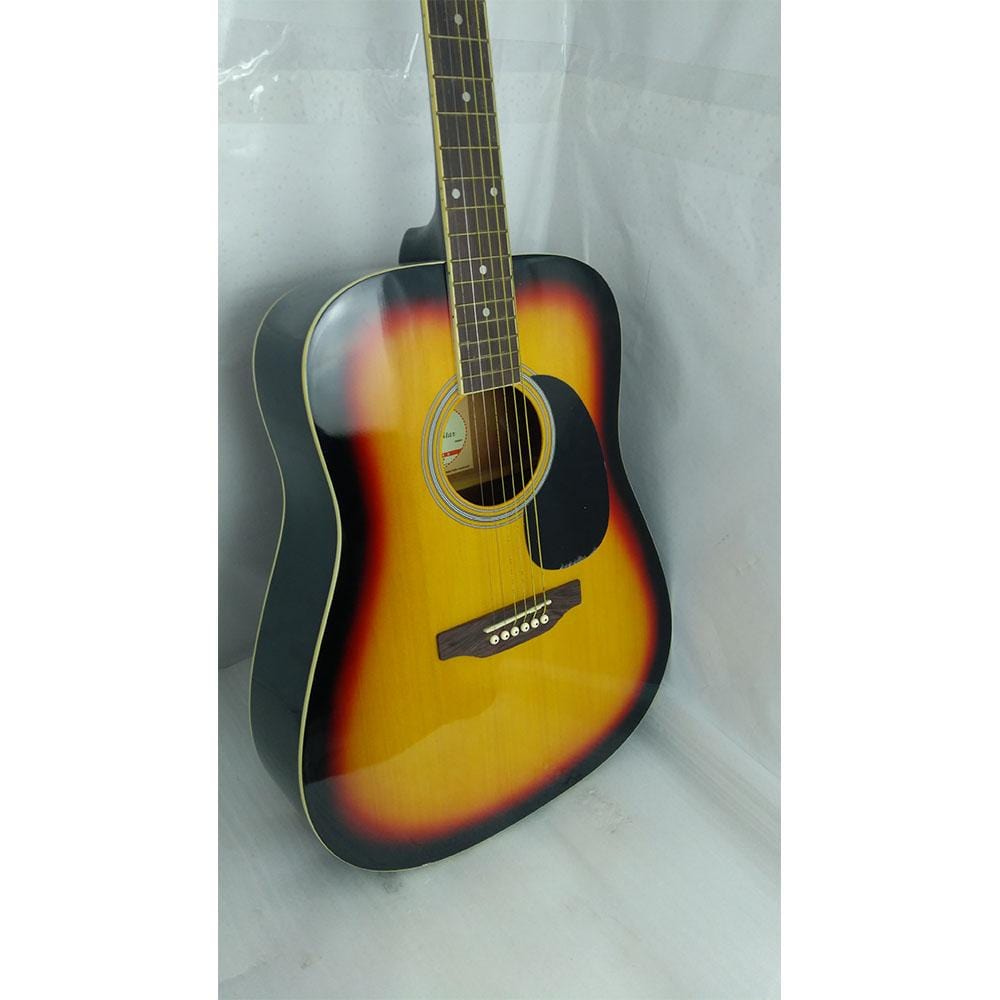 pluto acoustic guitars pluto hw41-201 jumbo acoustic guitar - open box b stock #barcode_202401116739