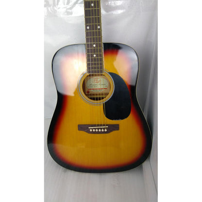 pluto acoustic guitars pluto hw41-201 jumbo acoustic guitar - open box b stock #barcode_