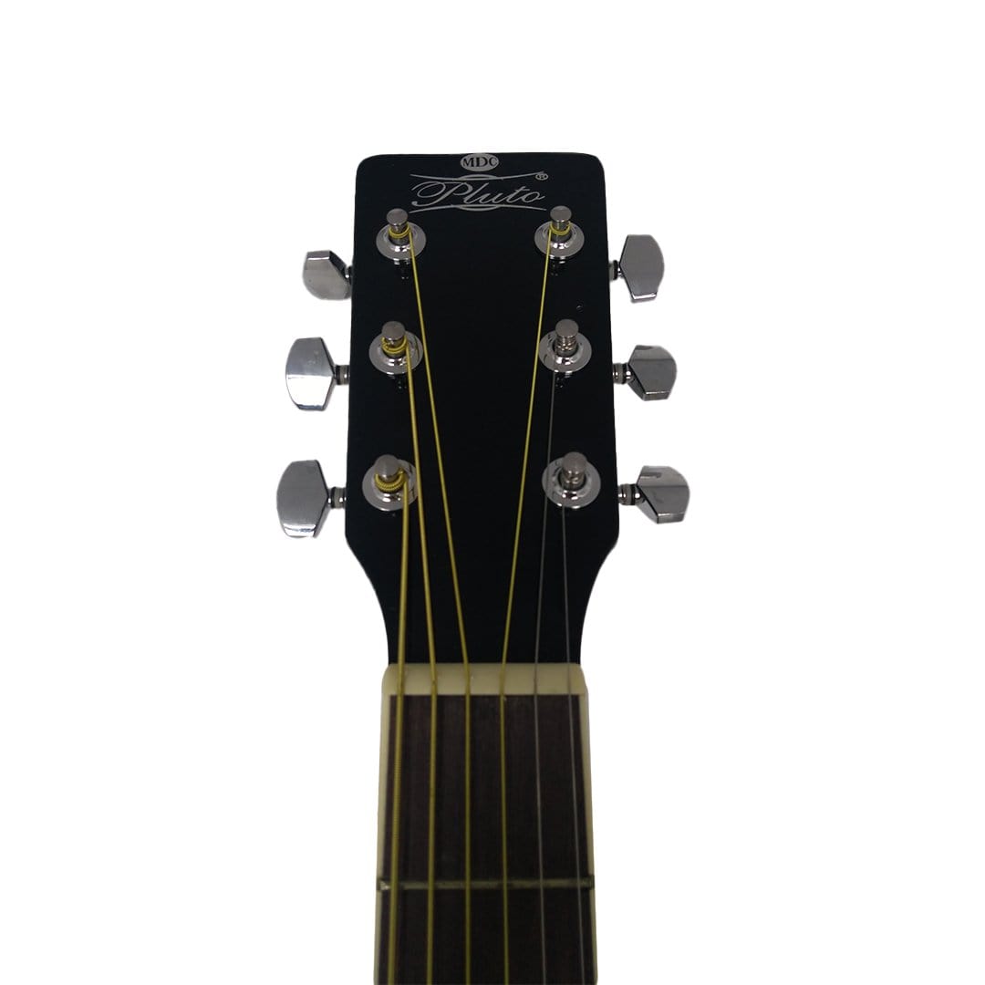 pluto electro acoustic guitars black pluto hw41-201p jumbo electro acoustic guitar with 3 band eq - black     