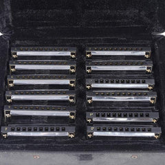 Pluto Harmonicas Pluto JH1020-12 Harmonica Set