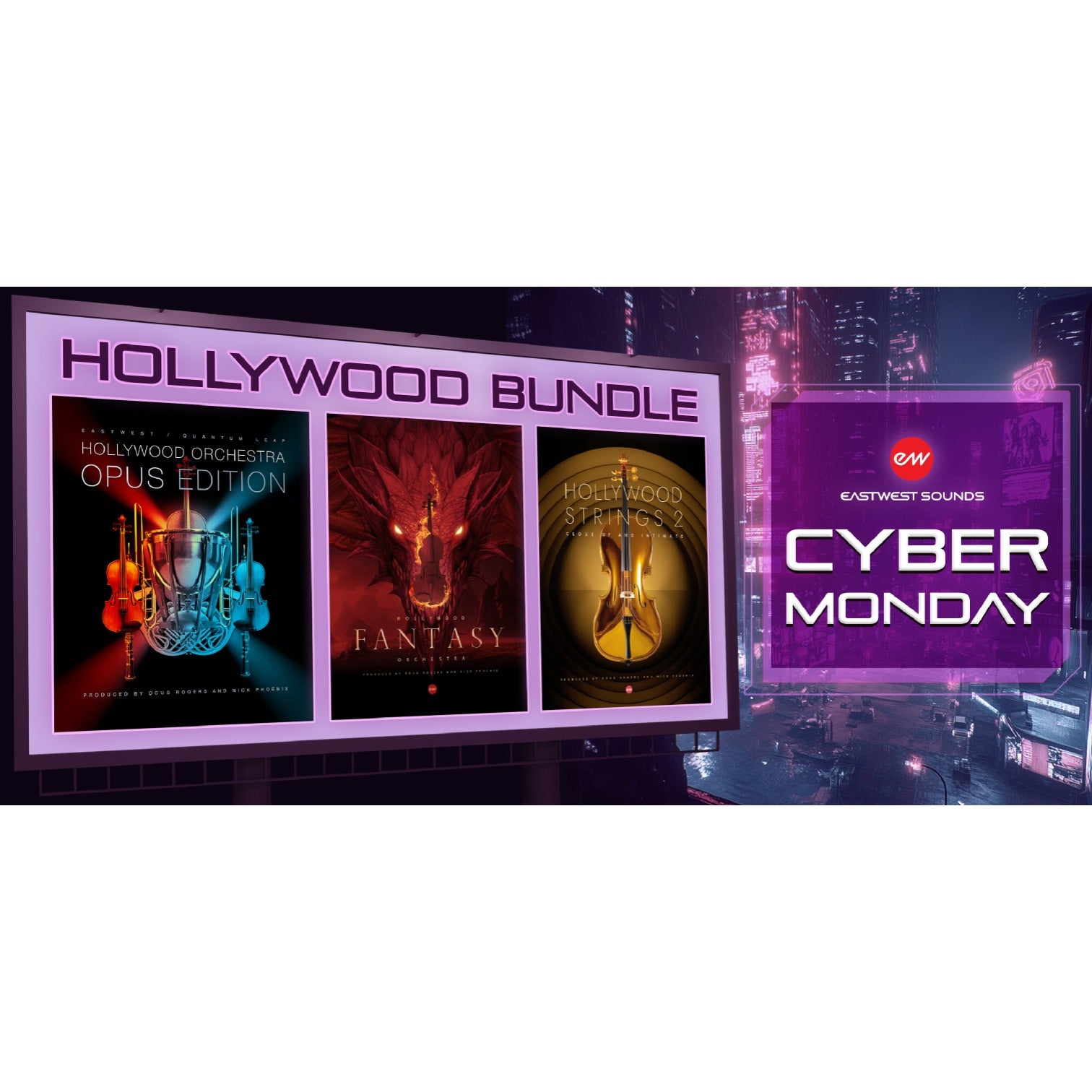 EastWest Cyber Monday Hollywood Bundle Plugin