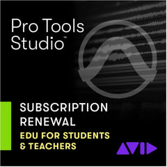 Avid Pro Tools Studio 1 Year Subscription Renewal For Educational Students & Teachers