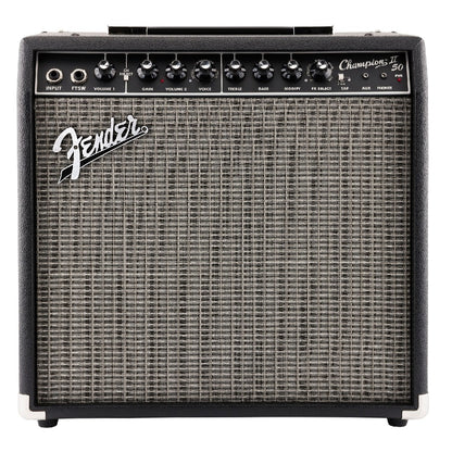 Fender Champion II 50W Combo Guitar Amplifier with Cable, Polishing Cloth & Ebook