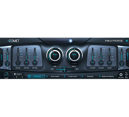 POLYVERSE Virtual Processors Polyverse Comet Versatile & Lush Reverb Plug-in