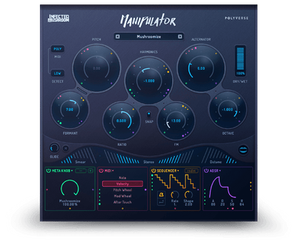 POLYVERSE Virtual Processors Polyverse Manipulator Multi-Effect