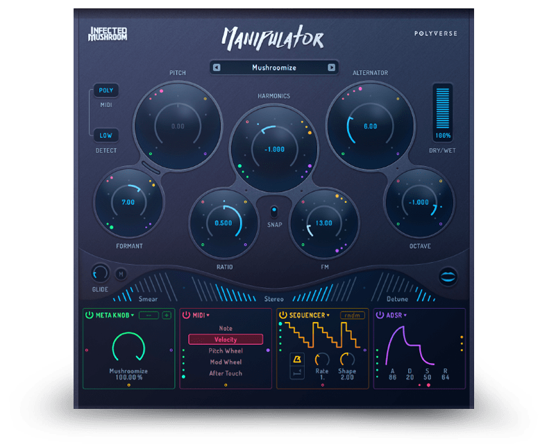 POLYVERSE Virtual Processors Polyverse Manipulator Multi-Effect