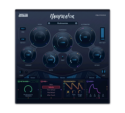 POLYVERSE Virtual Processors Polyverse Manipulator Multi-Effect