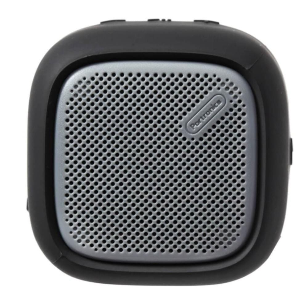 Portronics Bluetooth Speakers Black Portronics Bounce Portable Bluetooth Speaker With FM