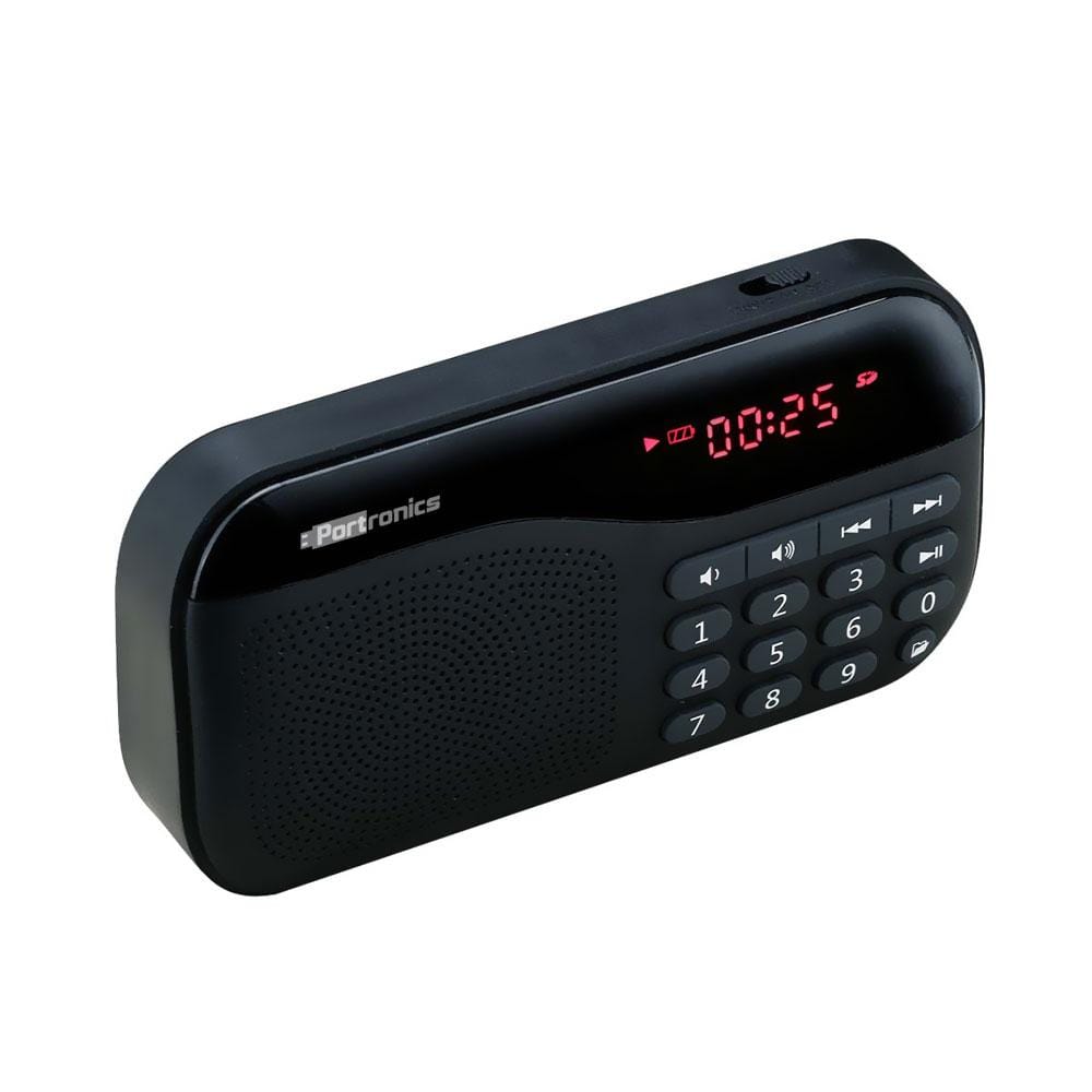 portronics bluetooth speakers portronics plugs mini portable speaker with fm 