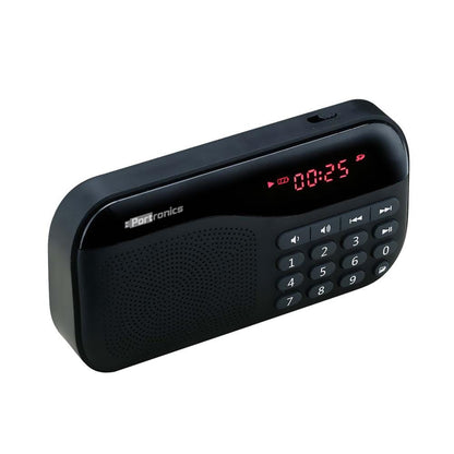 portronics bluetooth speakers portronics plugs mini portable speaker with fm 