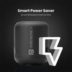 Portronics Bluetooth Speakers Portronics Sound Drum 1 10W TWS Portable Bluetooth Speaker