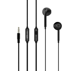 Portronics Earphones Black Portronics Conch Beta In-Ear Wired Earphone