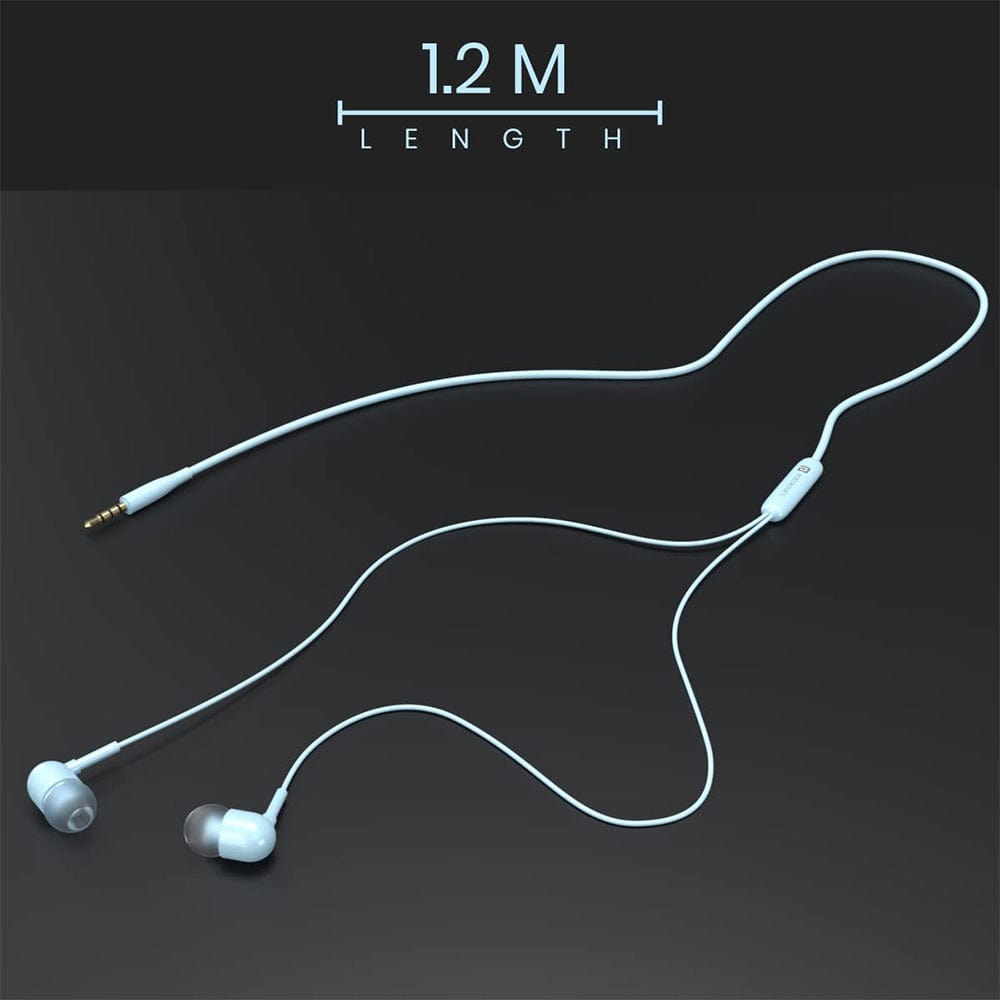 portronics earphones portronics conch 50 in ear wired earphone with 3.5mm audio jack    #color_dark-blue