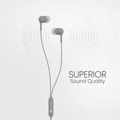 Portronics Earphones Portronics Conch 50 In Ear Wired Earphone with 3.5mm Audio Jack