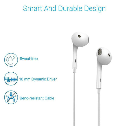 portronics earphones portronics conch beta in-ear wired earphone    