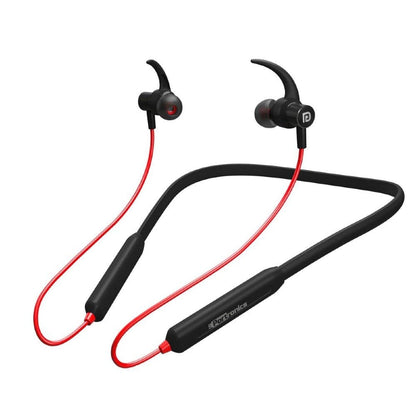 Portronics In-Ear Neckband Headphones Orange Portronics Harmonics 216 Wireless Sports Headset