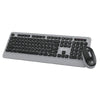 Portronics Keyboard and Mouse combo Grey Portronics Key 5 Combo Wireless Keyboard & Mouse