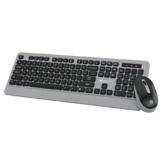 Portronics Keyboard and Mouse combo Grey Portronics Key 5 Combo Wireless Keyboard & Mouse