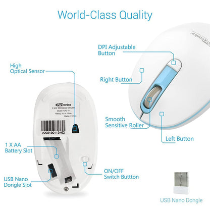 portronics mouse portronics toad 11 wireless mouse   