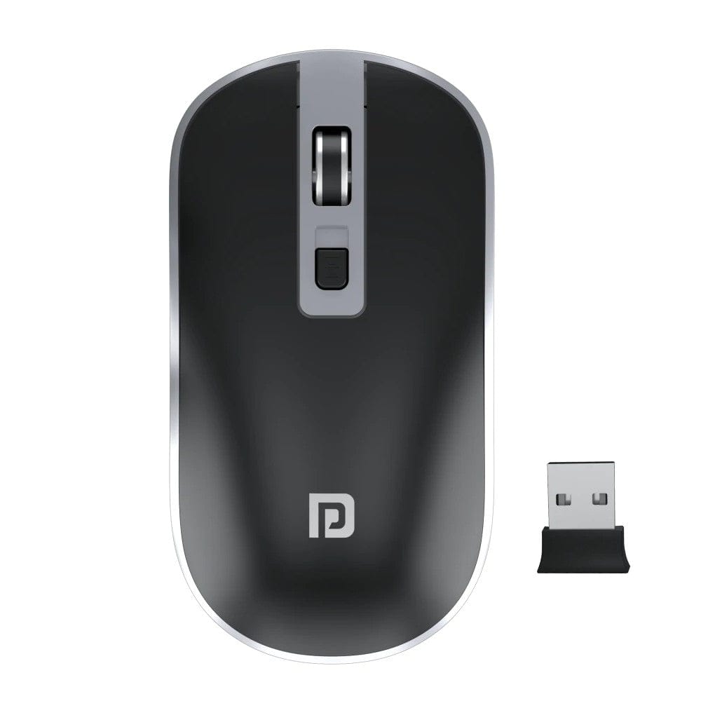 Portronics Mouse Portronics Toad 14 Wireless Optical Mouse - Black