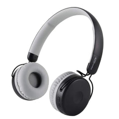 Portronics On-Ear Wireless Headphones Grey Portronics Muffs M Wireless Bluetooth 5.0 Stereo On-Ear Headphones