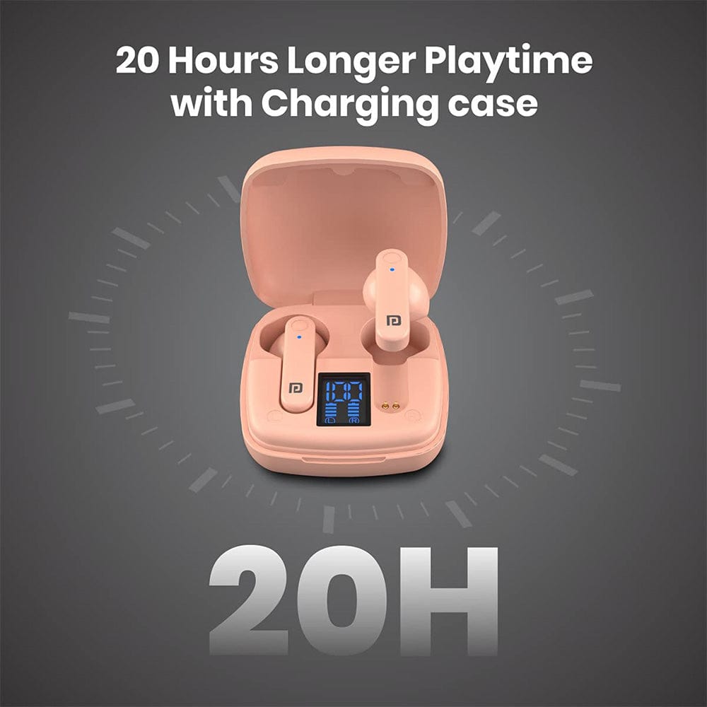 Portronics True Wireless In-Ear Headphones Portronics Harmonics Twins S2 Wireless Sports Earbuds