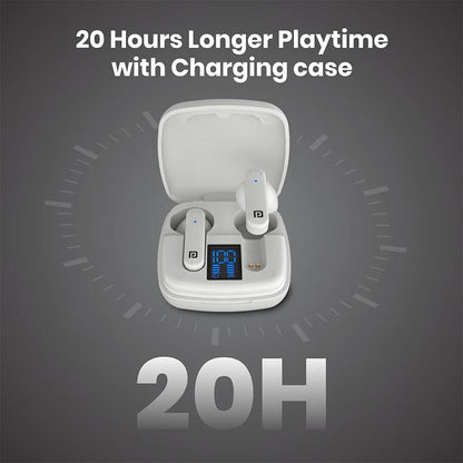 Portronics True Wireless In-Ear Headphones Portronics Harmonics Twins S2 Wireless Sports Earbuds